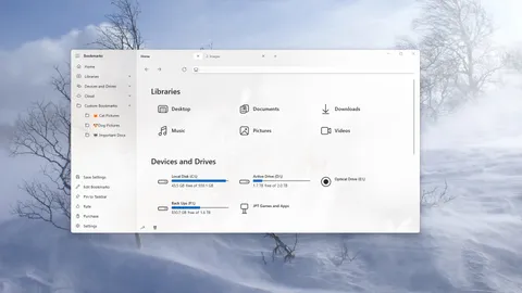 The Home page with simple outline icons